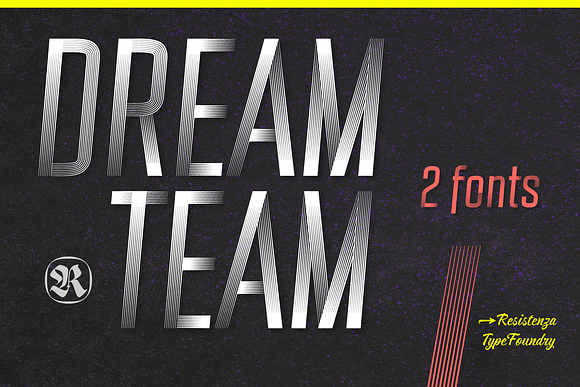 DreamTeam 30% off in Display Fonts - product preview 14