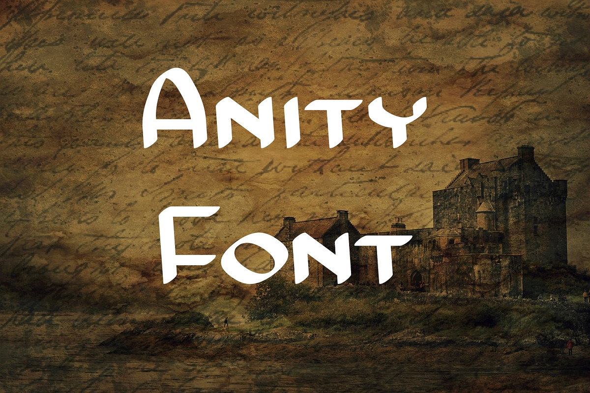 Anity Font in Blackletter Fonts - product preview 8