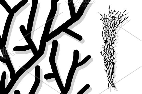 Twigs Symbol Collection in Illustrations - product preview 12