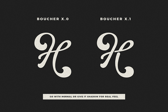 Bouchers X.1 in Display Fonts - product preview 1