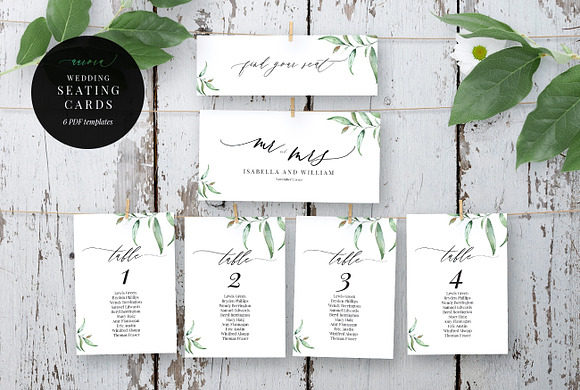 Wedding Invitation Bundle, Aurora in Wedding Templates - product preview 7