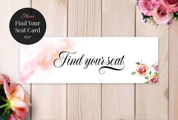 Wedding Seating Plane, Monroe in Wedding Templates - product preview 1