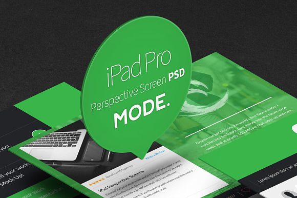iPad Pro Perspective Apps in Mobile & Web Mockups - product preview 2