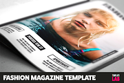 Fashion Magazine Template 16 pages