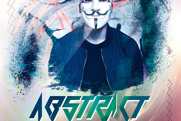 Abstract Mask in Flyer Templates - product preview 4