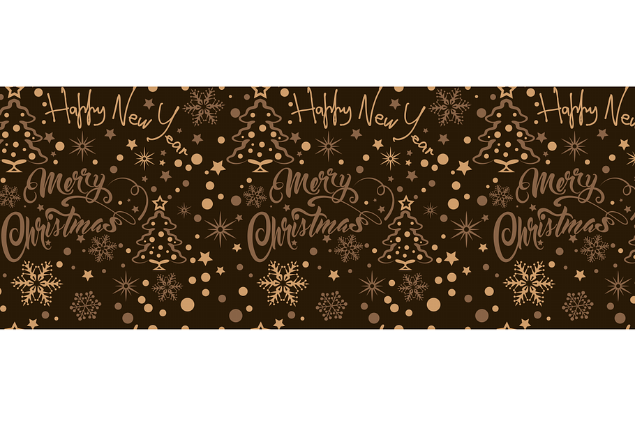 Abstract Dark Christmas Background