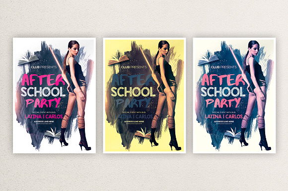 After School Party in Flyer Templates - product preview 1