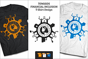 Financial Inclusion T-Shirt Design