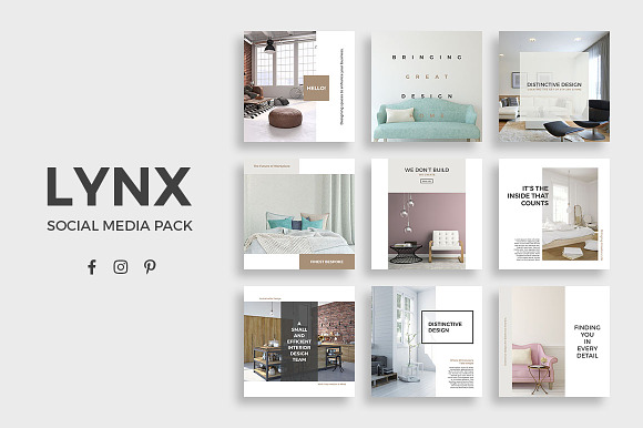 Lynx Complete Pack in Brochure Templates - product preview 2
