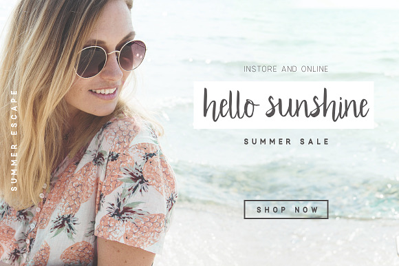 Summer Escape Font Duo in Script Fonts - product preview 1