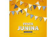 Festa Junina holiday design.