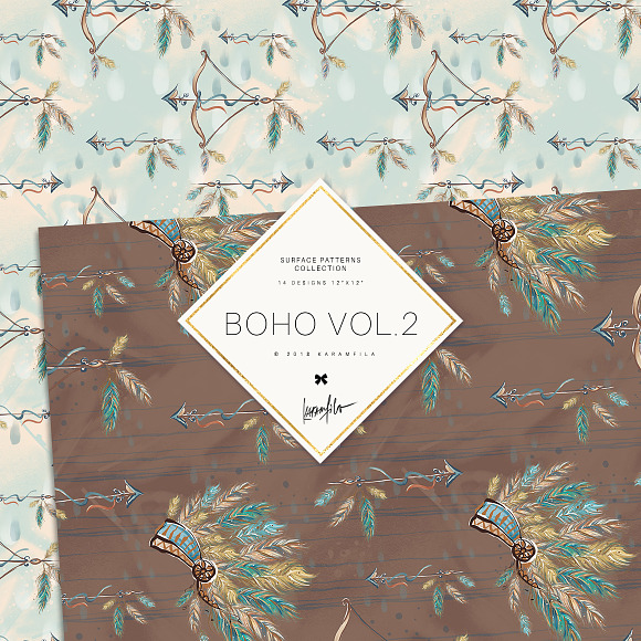 Boho Animals Patterns in Patterns - product preview 4