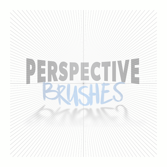 PERSPECTIVE - Ps & Procreate Brushes in Photoshop Brushes - product preview 1