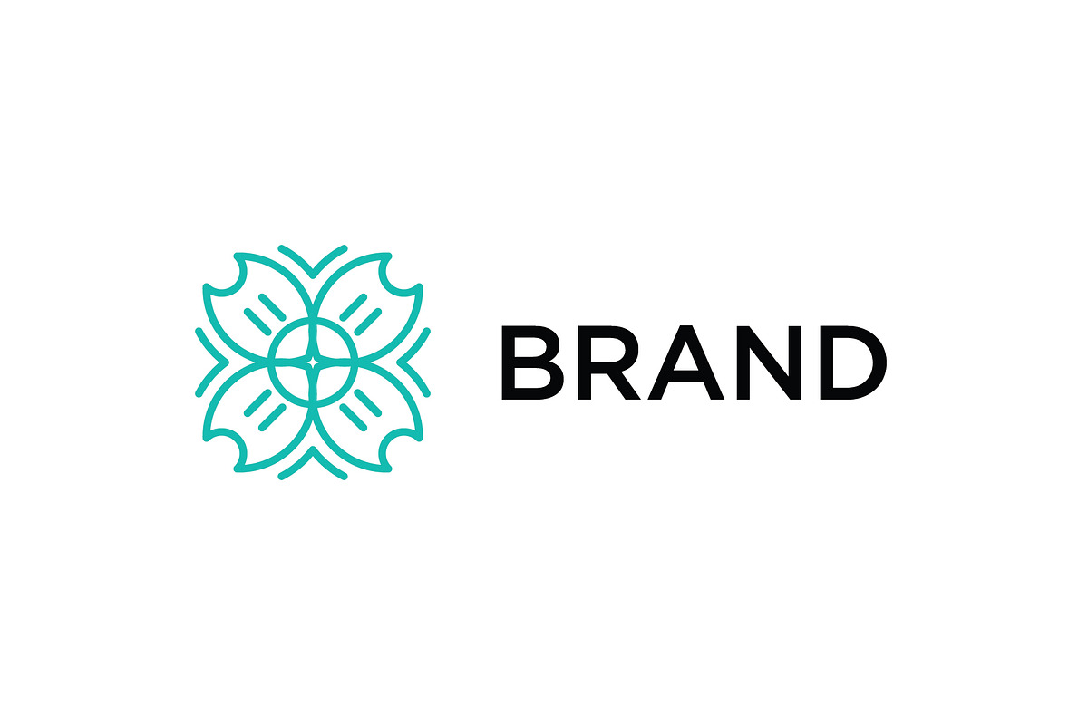 Modern Flower Logo Creative Logo Templates Creative Market