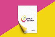 Colorful Letter B Logo