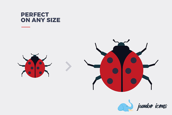 Flat Icons Animals, Birds & Insects in Icons - product preview 5