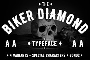 Biker Diamond Typeface