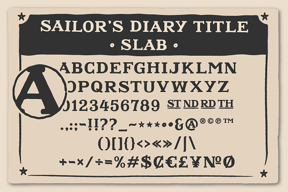 Sailors Diary Font Bundle in Sans-Serif Fonts - product preview 8