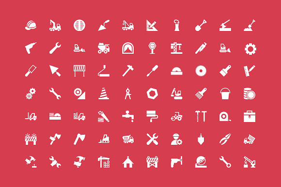 125+ Construction Vector Icons in Construction Icons - product preview 1