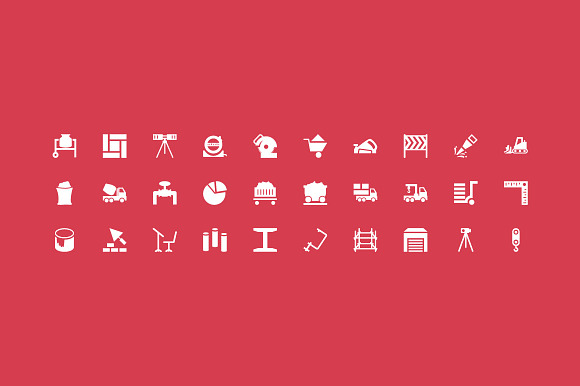 125+ Construction Vector Icons in Construction Icons - product preview 2