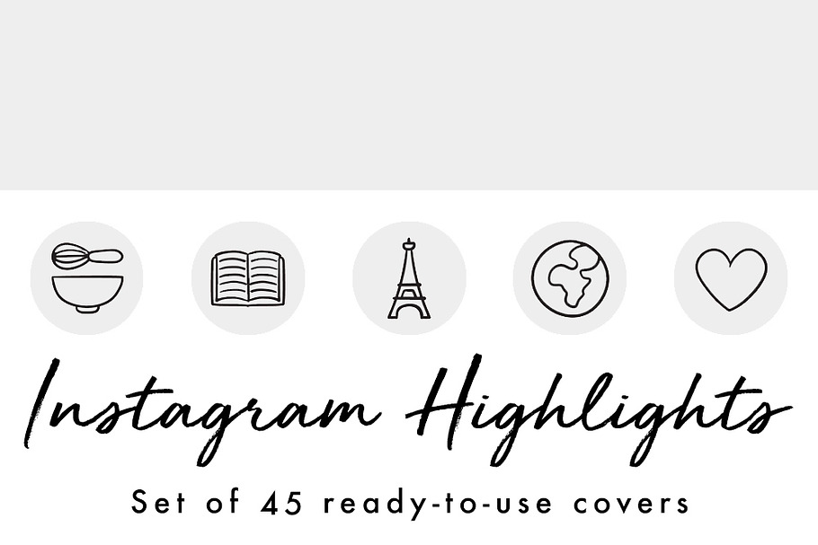 45 Instagram Story Highlight Covers | Creative Daddy