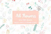 All Flowers [100+ elements]