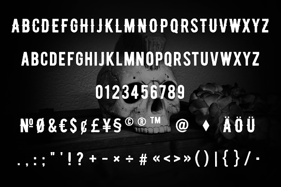 Wicked Tattoo Font Bundle in Tattoo Fonts - product preview 15