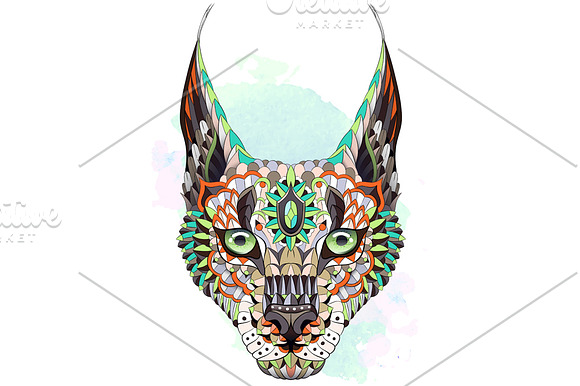 Ethnic Collection: Caracal in Illustrations - product preview 1