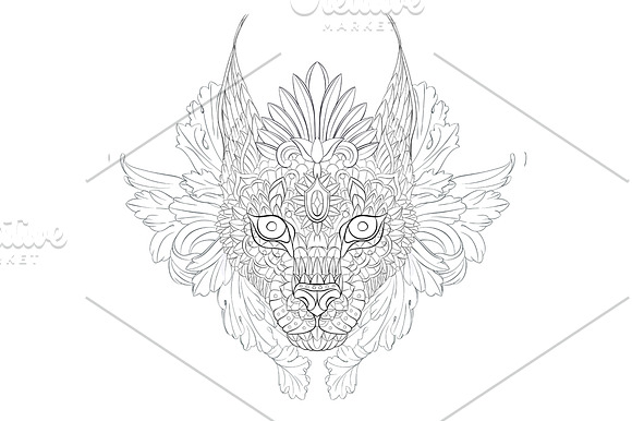 Ethnic Collection: Caracal in Illustrations - product preview 2