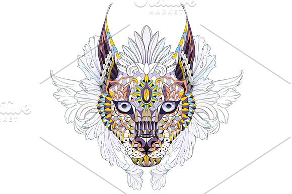 Ethnic Collection: Caracal in Illustrations - product preview 3