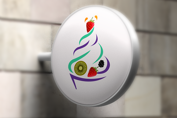 Yoghurt Logo Template in Logo Templates - product preview 2