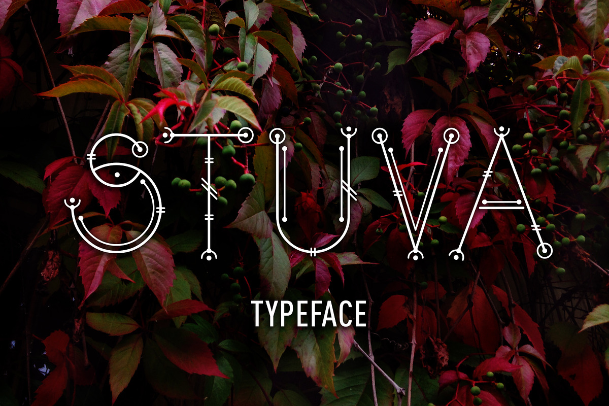 Stuva typface in Display Fonts - product preview 8