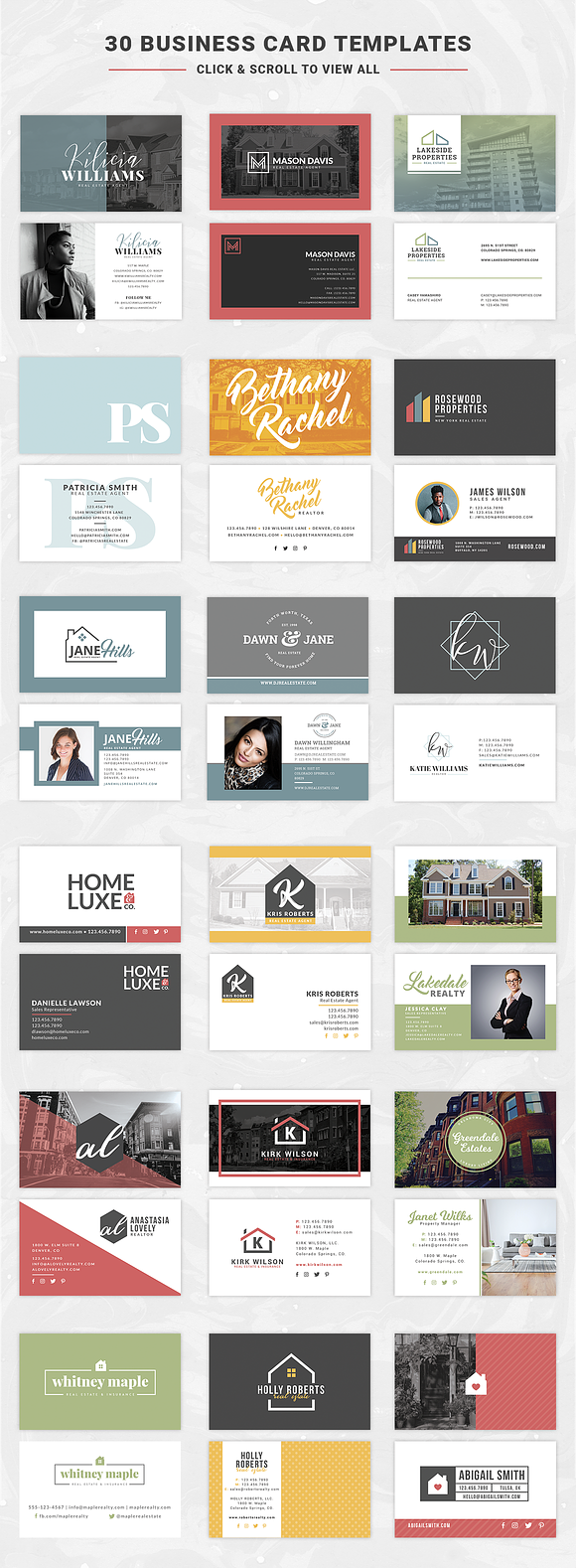 Real Estate Branding Kit in Logo Templates - product preview 4