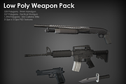 Low Poly Weapon Pack