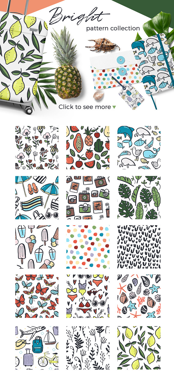 Summer fun - ink design creator in Objects - product preview 3