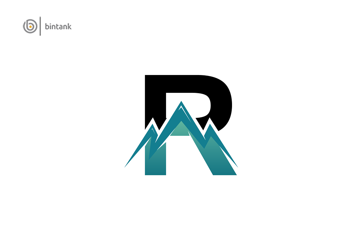 Mountain - Letter R Logo in Logo Templates - product preview 8