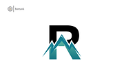 Mountain - Letter R Logo