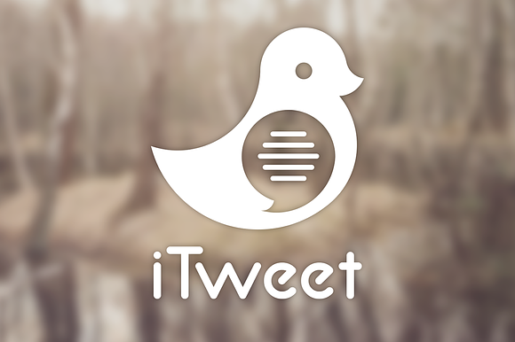 iTweet Logo Design in Logo Templates - product preview 3