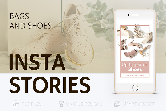 Gags & Shoes Instagram Stories in Instagram Templates - product preview 2