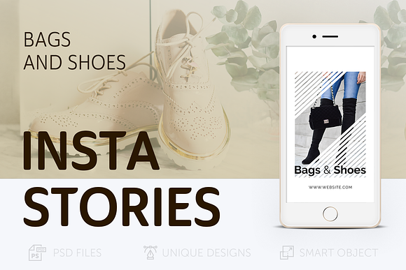 Gags & Shoes Instagram Stories in Instagram Templates - product preview 4