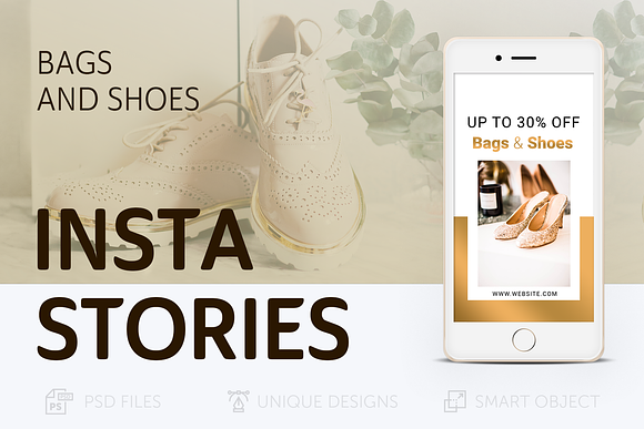 Gags & Shoes Instagram Stories in Instagram Templates - product preview 5
