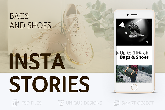 Gags & Shoes Instagram Stories in Instagram Templates - product preview 6