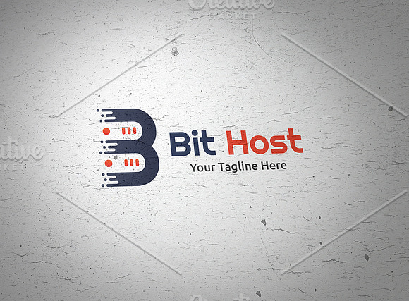 Bit Host - Logo Template in Logo Templates - product preview 1