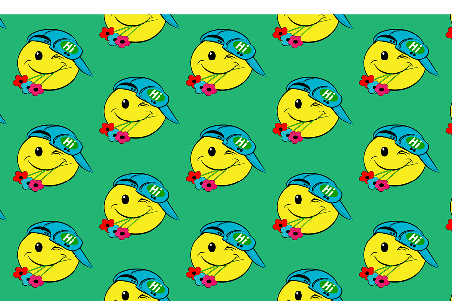 Hello - seamless pattern in Patterns - product preview 8