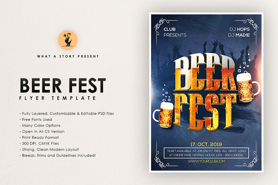 Beer Fest  in Flyer Templates - product preview 8