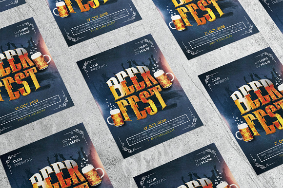 Beer Fest  in Flyer Templates - product preview 3