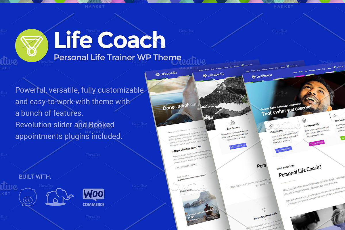 Life Coach - Personal Life Trainer in WordPress Business Themes - product preview 8