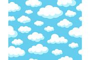 Cartoon sky pattern