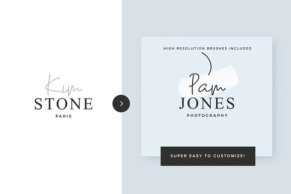 Boutique - Logos collection 01 in Logo Templates - product preview 3