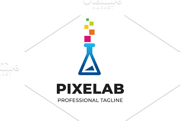 Pixelab Logo Template in Logo Templates - product preview 3